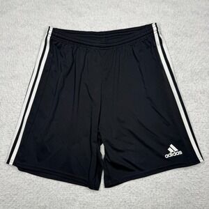 Adidas Aeroready Shorts Soccer Athletic Black Men's Size Large 7" Inseam
